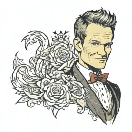 neil Patrick Harris  tattoo design idea