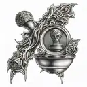 Oscar award tattoo design idea