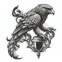 Oscar award tattoo design idea