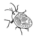 cockroach sitting on a can tattoo design idea