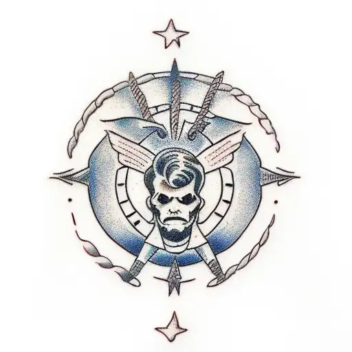 best friends tattoo design idea