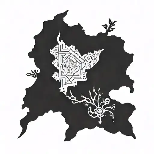 colombia, venezuela, peru tattoo design idea