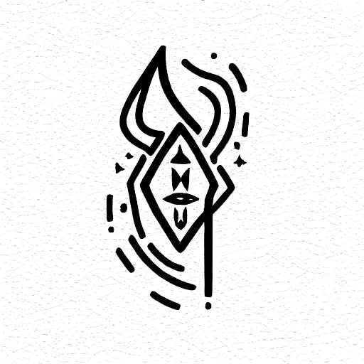 akali tattoo design idea