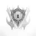 akali tattoo design idea