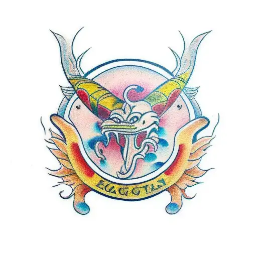 naga southeast asia tattoo design idea