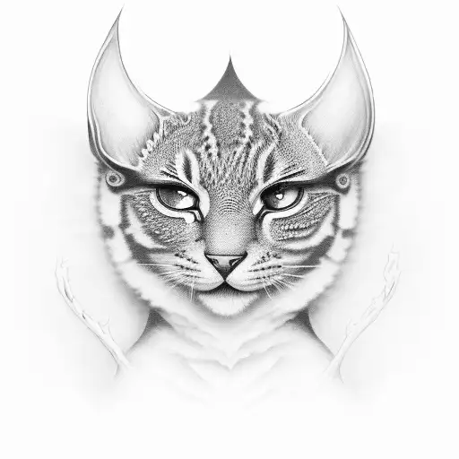 four children  tattoo design idea