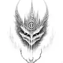 bloodborne hunters mark tattoo design idea