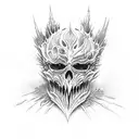 bloodborne hunters mark tattoo design idea