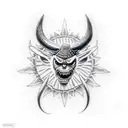beelzebub tattoo design idea