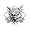 beelzebub tattoo design idea