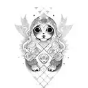 Russian doll tattoo design idea