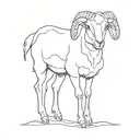 cult of the lamb tattoo design idea