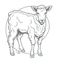 cult of the lamb tattoo design idea