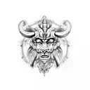 gemini aries leo tattoo design idea