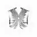 chest tattoo tattoo design idea
