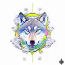 wolf in sheep's clothing tattoo design idea