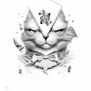 alice in wonderland dark tattoo design idea