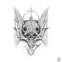 Triple Cross tattoo design idea