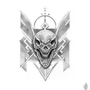 Triple Cross tattoo design idea