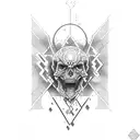 Triple Cross tattoo design idea