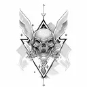 Triple Cross tattoo design idea