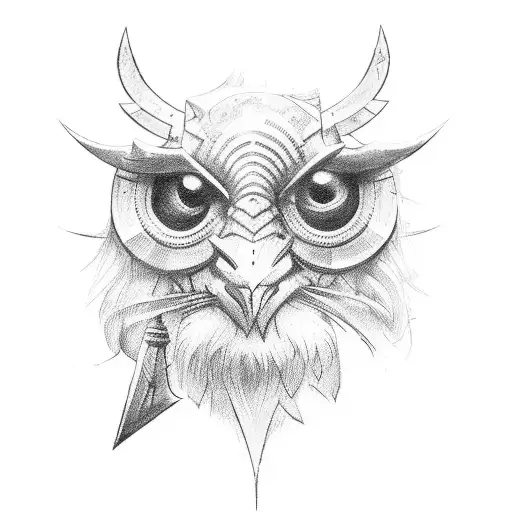 A historical warrior holding a movie clapperboard tattoo design idea