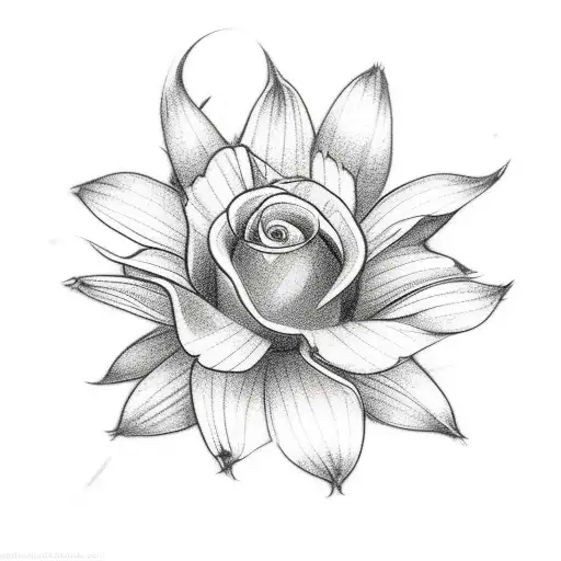 small flower spine tattoo  tattoo design idea