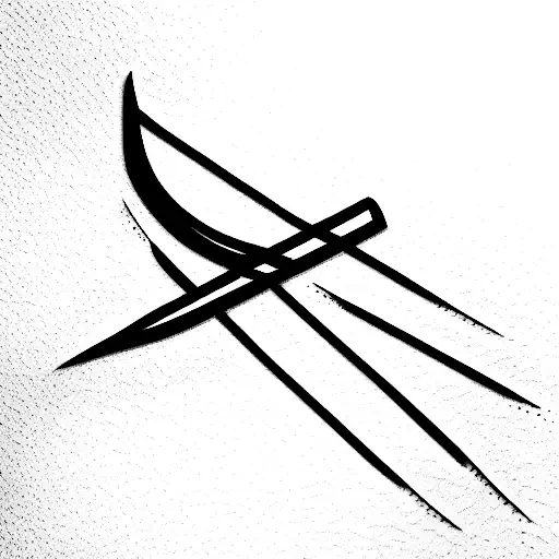 tomahawk tattoo design idea