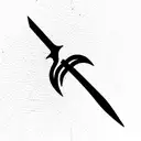 tomahawk tattoo design idea