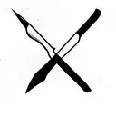 tomahawk tattoo design idea