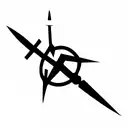 tomahawk tattoo design idea