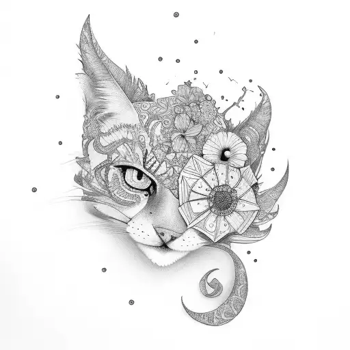 Dalia + margarita tattoo design idea