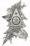 conspiracy theory  tattoo design idea