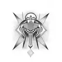 Ankh  tattoo design idea