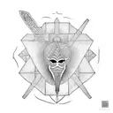 Ankh  tattoo design idea