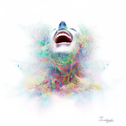 letting go tattoo design idea
