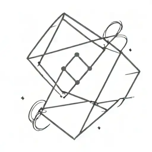 A diamond and infinite with number 25 minimalist tattoo design idea