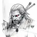 the Witcher tattoo design idea