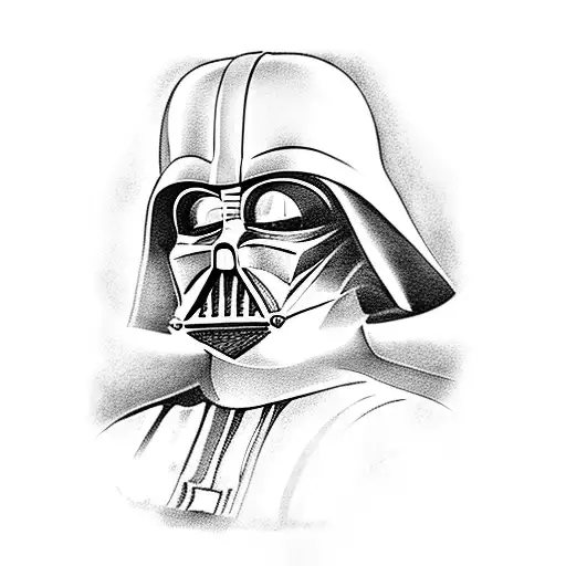 Darth Vader tattoo design idea