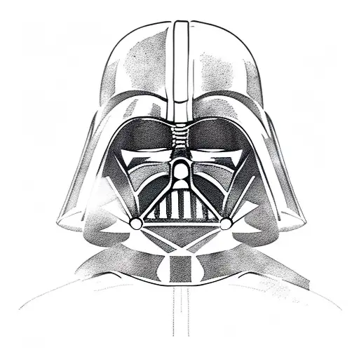 Darth Vader tattoo design idea