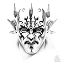 Darth Maul tattoo design idea