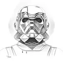 Luke Skywalker tattoo design idea