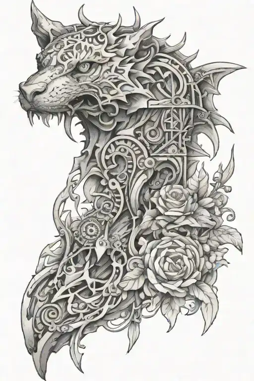 call of duti tattoo design idea