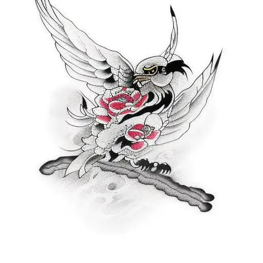 Cuervo tattoo design idea