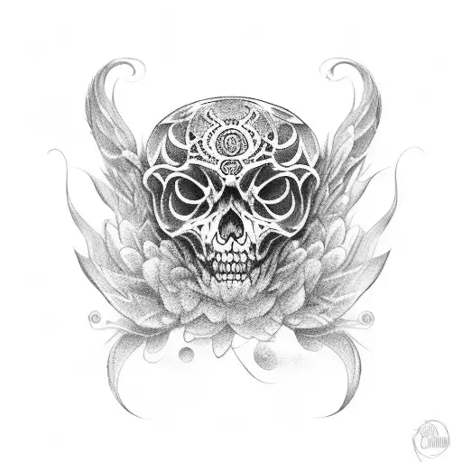 Cuervo tattoo design idea