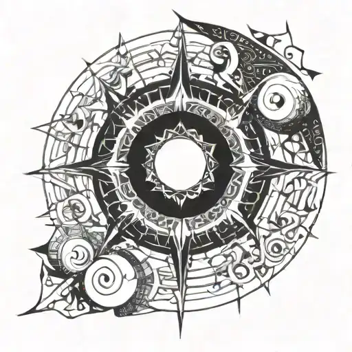 Moon from Soul Eater tattoo design idea