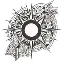 Moon from Soul Eater tattoo design idea