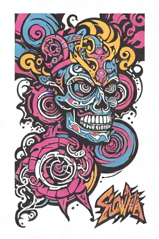 Slovakia tattoo design idea