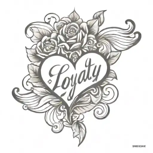 loyalty over love tattoo tattoo design idea