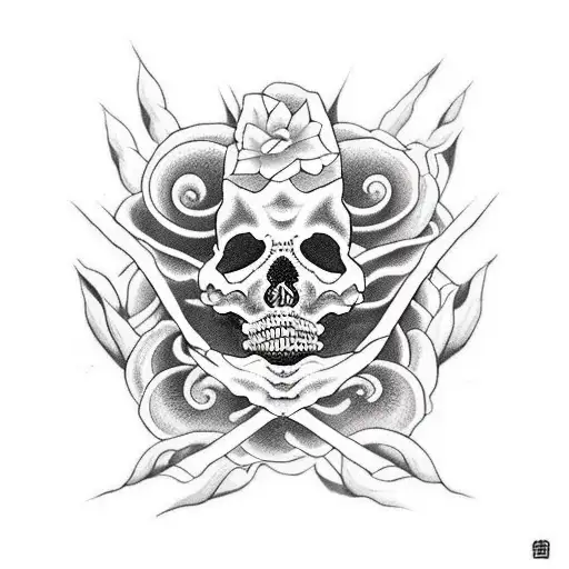 la vida y la muerte en un círculo echo de serpiente y una rosa de la esperanza pasando por el circulo tattoo design idea